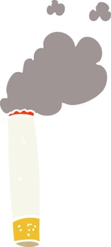 cartoon doodle cigarette vector