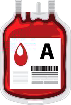 An A type blood bag vector