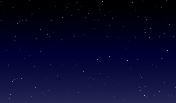 starry background. blue night sky design vector illustration.