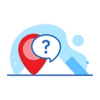 outside coverage zone, Unknown Location, enable location concept illustration flat design vector eps10. modern graphic element for landing page, empty state ui, infographic, icon