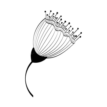 Printable flower Embroidery pattern design. vector