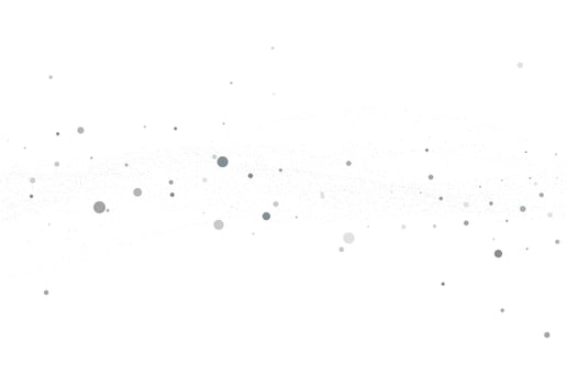 Cloud of confetti, light silver glitter round vector