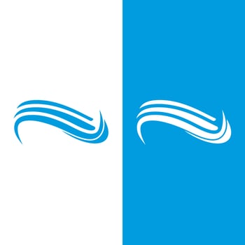 Wave beach vector illustration design