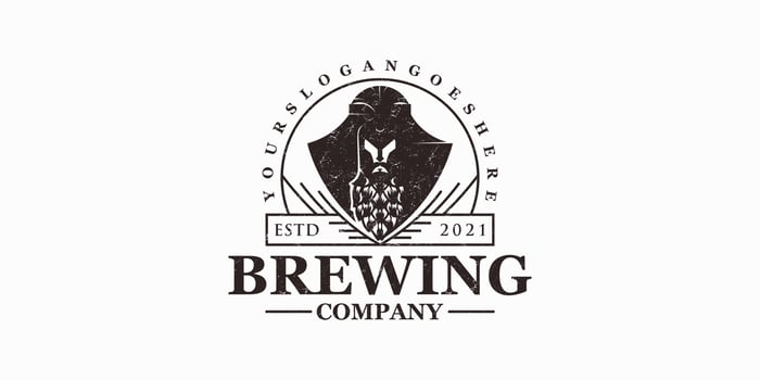 brewing logo vintage, creative logo for reference business vector