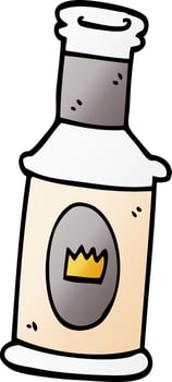 cartoon doodle alcoholic drink vector