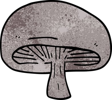 cartoon doodle mushroom vector