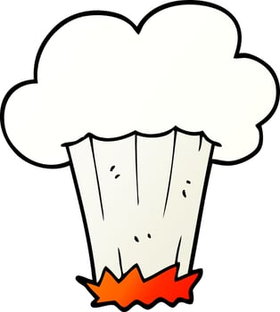 cartoon doodle big bang vector