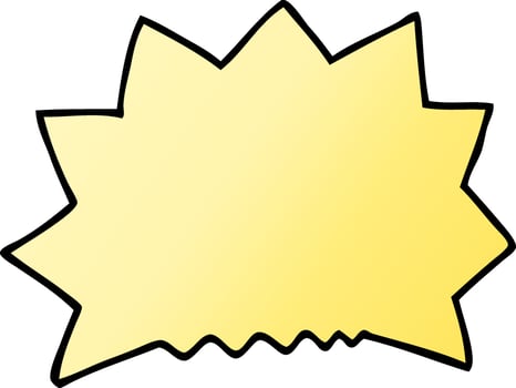 cartoon doodle big  bang explosion vector