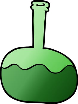 cartoon doodle experiment potions vector