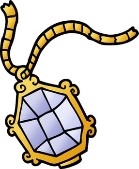 cartoon doodle expensive jewelery vector