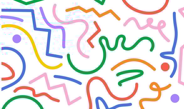 Simple childish scribble backdrop. Colorful doodle art background. Scribble art. Abstract scribble art. vector