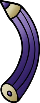 cartoon doodle colored pencil vector