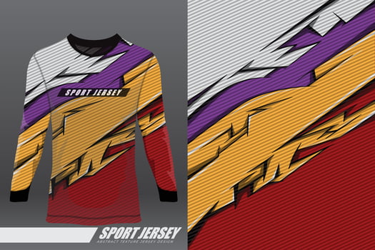 Tshirt sports design for racing, jersey, cycling, football, gaming, motocross vector