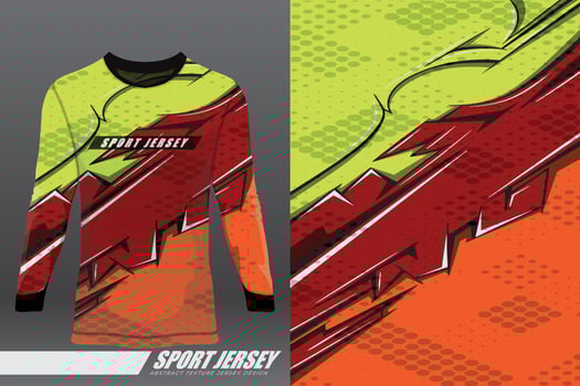 Tshirt sports design for racing, jersey, cycling, football, gaming, motocross vector