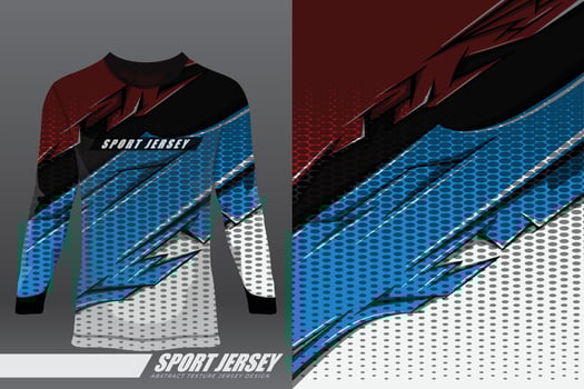 Tshirt sports design for racing, jersey, cycling, football, gaming, motocross vector