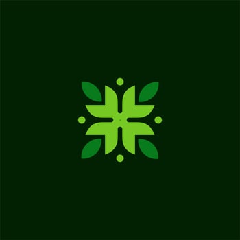 nature logo design vector