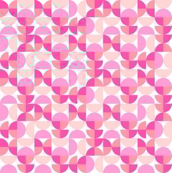 Abstract geometric background print on fabric on paper vector