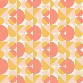 Abstract geometric background print on fabric on paper vector