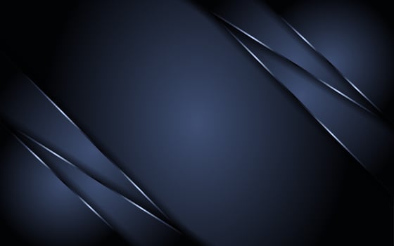 Abstract dark background with glowing line vector