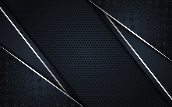 luxury dark background combination with metallic line vector