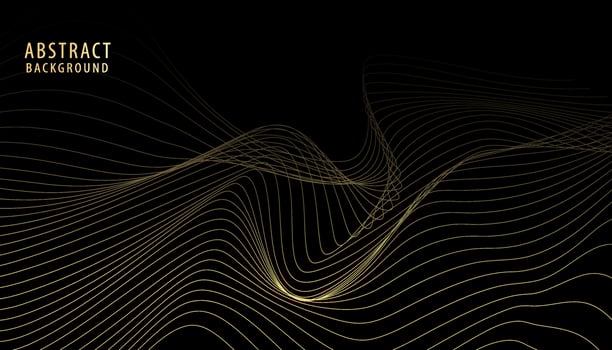 abstract wavy line background with white colour vector