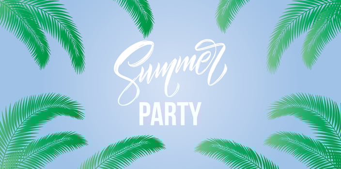 Summer party.Vector illustration vector