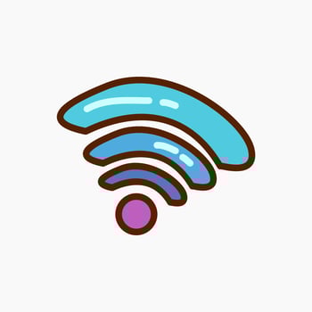 Wifi internet icon vector illustration