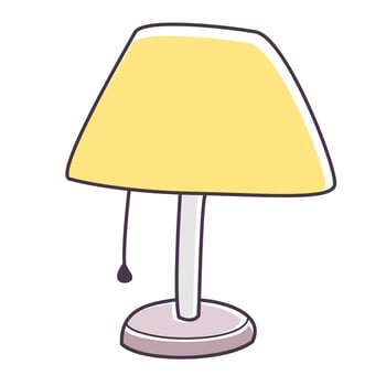Night lamp vector illustration
