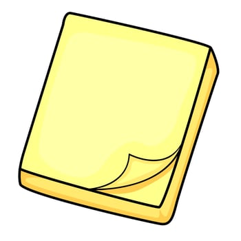 Sticky notes vector illustration