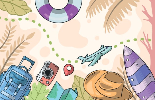 World Tourism Day Concept Travelling vector