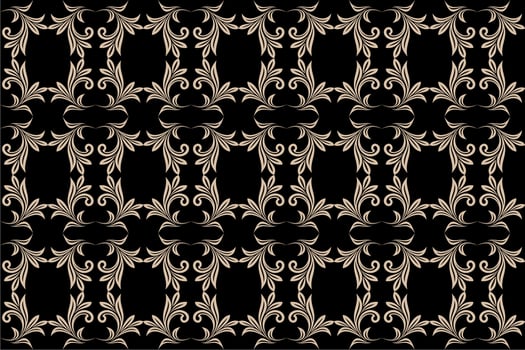 Floral pattern background vector