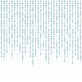 Matrix Background. Binary Code Matrix. Data Technology. vector