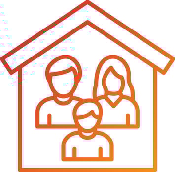 Shelter Icon Style vector