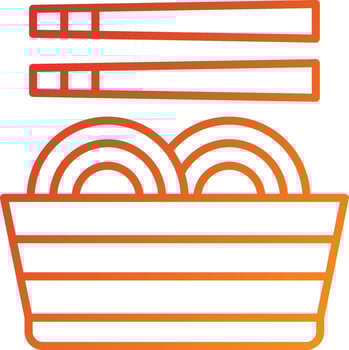 Pasta Icon Style vector