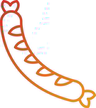 Sausage Icon Style vector