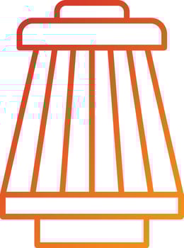Airfilter Icon Style vector