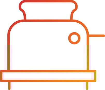 Toaster Icon Style vector