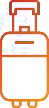 Luggage Icon Style vector