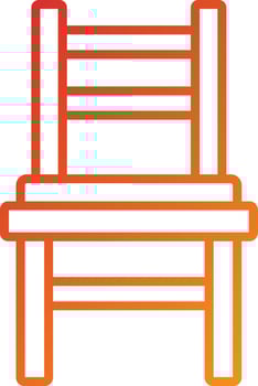 Chair Icon Style vector
