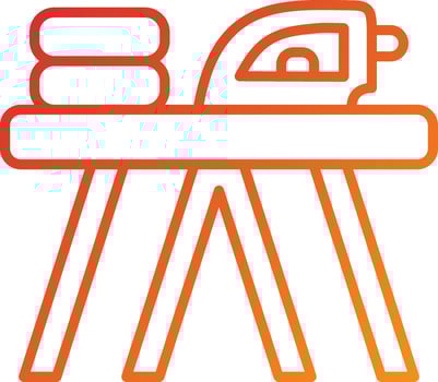 Ironing Board Icon Style vector