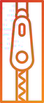 Zipper Icon Style vector