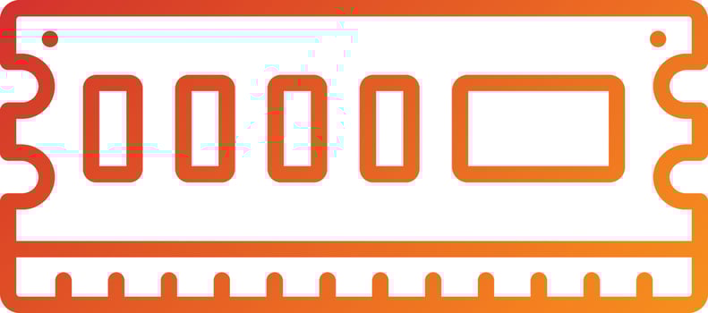RAM Icon Style vector