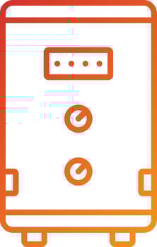 Water Boiler Icon Style vector