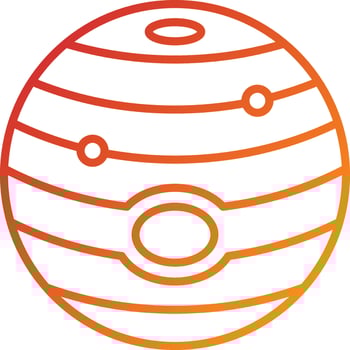 Jupiter Icon Style vector