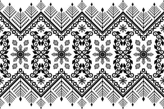 Beautiful embroidery.geometric ethnic oriental pattern traditional.Aztec style,abstract,vector,illustration.design for texture,fabric,clothing,wrapping,fashion,carpet,print. vector