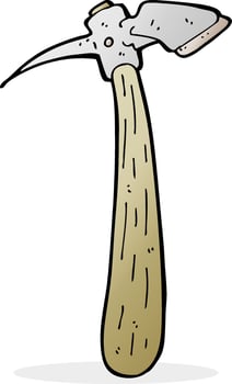 cartoon pick axe vector