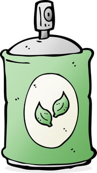 cartoon natural spray vector