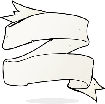 heraldry scroll cartoon vector