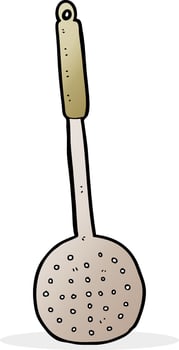 cartoon kitchen utensil vector
