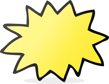 doodle character cartoon explosion vector